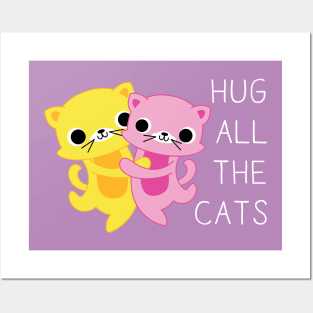 Hug All The Cats Posters and Art